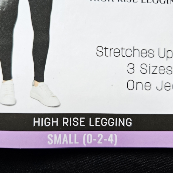 Seven7 High Rise 365 Everlasting Flex Leggings Black Small 0/2/4 - Picture 11 of 12